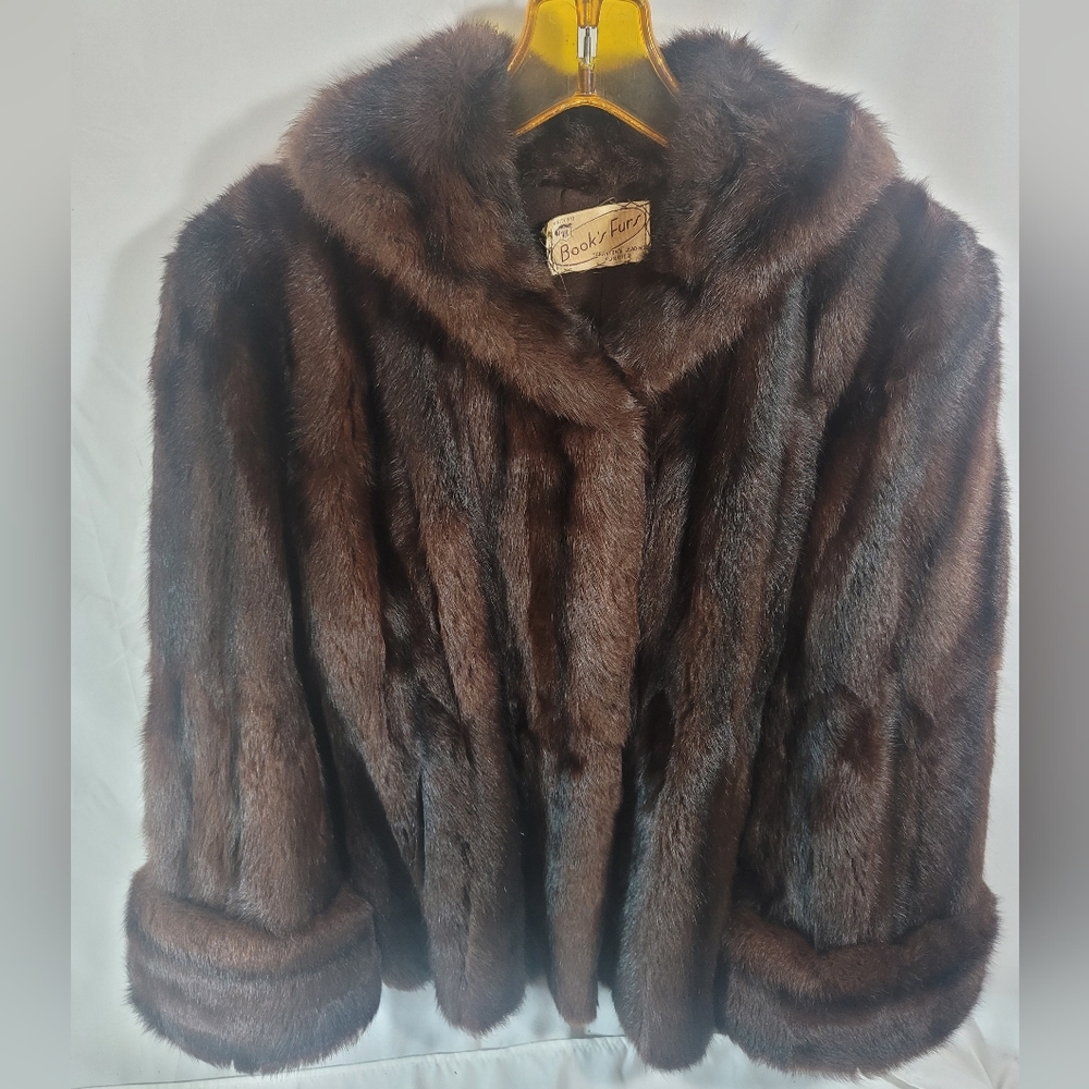 Vintage Mahogany Mink Coat